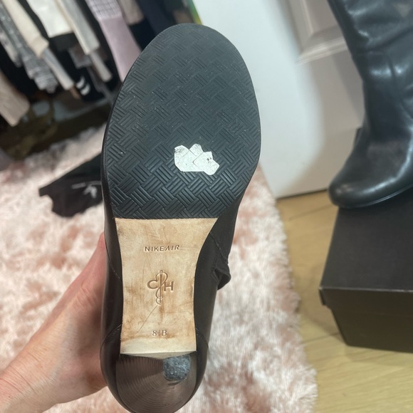 Cole Hann 8.5 size Air Jalisa tall boot black - Picture 7 of 8